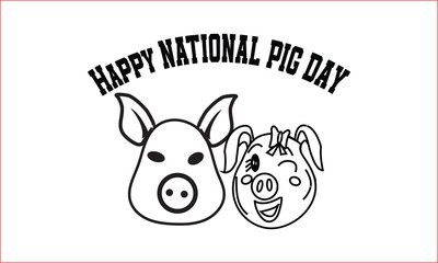 This is Eye Soothing, Trendy & Minimalist Icon Design for National Pig Day. Express your unique style with our custom-designed Icon.
