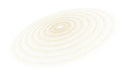 Abstract circle shape wave dot particles gold gradient isolated on transparent background. Concept of luxury, technology, science, music, modern. Digital glow motion data, elegant style