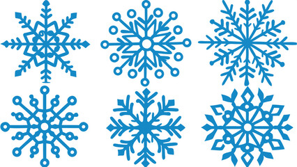 Create Stunning Designs with Snowflake Set