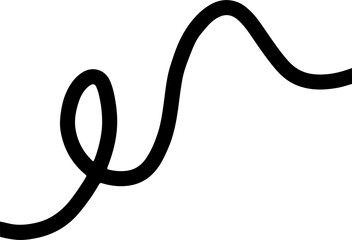 Hand drawn scribble element