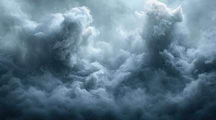 Obraz premium Dramatic storm cloudscape, dark sky, ominous weather, background texture, design element