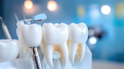 Realistic Model of Human Teeth in Dental Clinic Environment