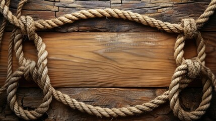 A close-up of intertwined ropes on a wooden background, suggesting themes of connection and craftsmanship.