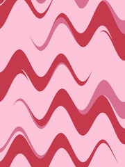 Pink red valentine abstract background. Illustration for banner, poster, card