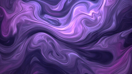 Obraz premium Purple Swirls Abstract Background Illustration