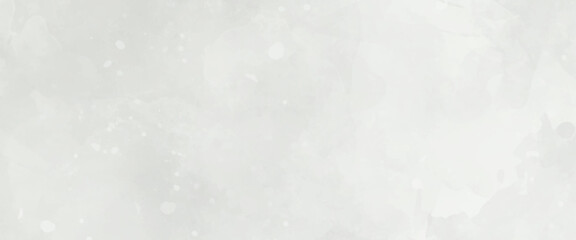 Monochrome white ink effect watercolor. Abstract grunge white shades watercolor background. 