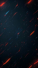 Abstract Dark Background Red Blue Lines