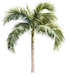 PNG Oil palm tree illustration plant arecaceae.