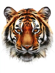 Naklejka premium Tiger Close-Up