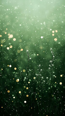 Emerald Dream: Abstract Green Nature Background