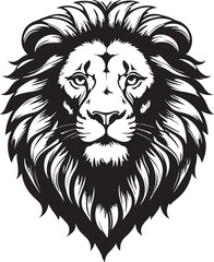 lion head vector