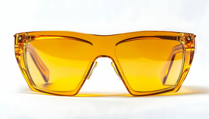Fashion glasses style, plastic-framed, isolated on a white background