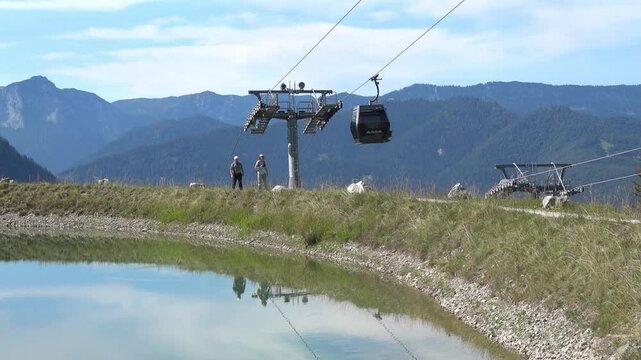 Bergbahn zur Fleckalm im Brixental