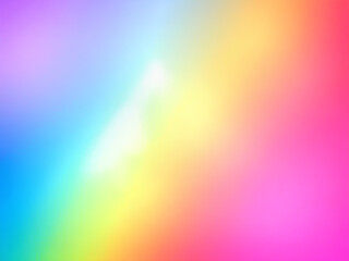 Obraz premium Artistic illustration. The light spectrum, all the colors of the rainbow