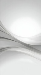 Abstract Grey Wave Background Illustration