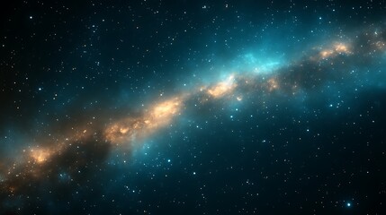 Celestial Nebula Cosmic Dust Starscape Swirl