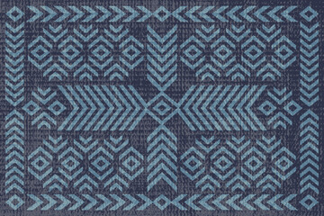 Kilim and Navajo Carpet modern Pattern with trending colors in high resolution
