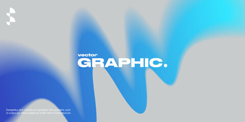 Geometric background with gradient shapes and blur effect.