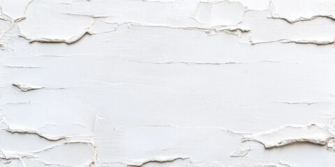 Textured White Plaster Background with Subtle Striations and Layers