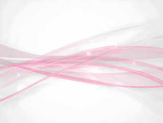 Abstract Pink Wave Background Illustration