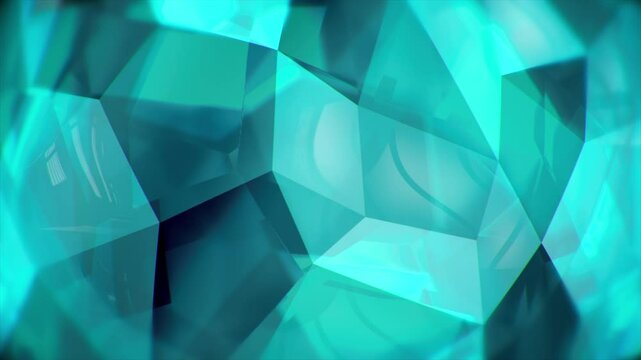 Abstract Crystal Background - 4K - 30s