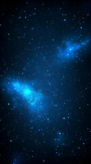 Obraz premium Celestial Nebula Abstract Background