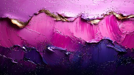 Vibrant abstract art creation studio digital artwork colorful texture close-up modern aesthetic