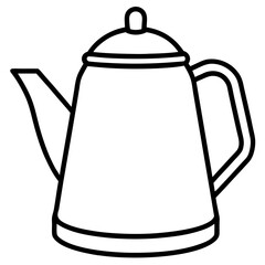 Kettle Sketch Vector Design