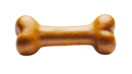 A delicious chew toy for dogs. isolated on transparent background.	