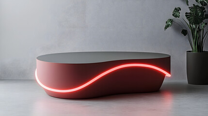 A vision of space-time being twisted into a spiral shape, with neon light beams emerging from its core, creating a visual representation of the flow of time in a futuristic style, absent of 