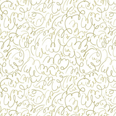 A seamless pattern featuring abstract squiggles and strokes, perfect for modern backgrounds, textile designs, stationery, and digital projects. 