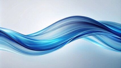 Abstract Blue Swirling Wave Background Design for Modern Presentations and Digital Media
