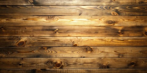Naklejka premium Warm Brown Wooden Planks Background Texture for Rustic Design
