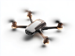 Drone sur fond blanc