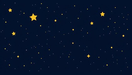 Naklejka premium Night Sky Stars Background Image for Design