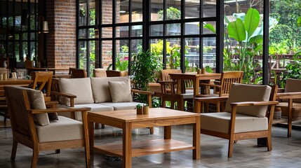 Fototapeta premium Creating a relaxing space with natural light