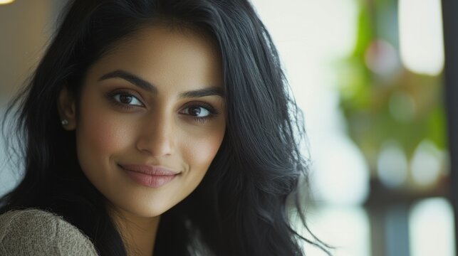 Professional Woman Smiling for Portrait
