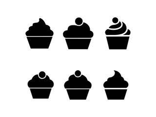 Cupcake Silhouette.