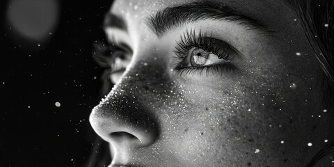 Stellar Eyes - Cosmic Portrait