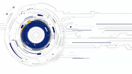 Abstract 3D Tech Background