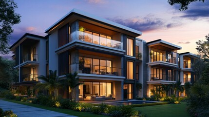 Fototapeta premium beautiful mansion