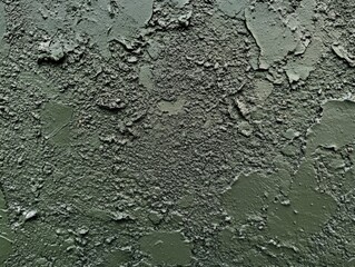 Textured Green Concrete Wall