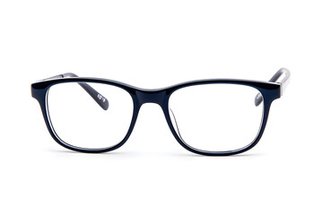 Classic Eyeglasses isolated on white background