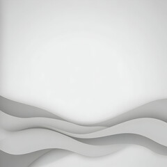 Obraz premium Abstract Grey Wave Background Illustration