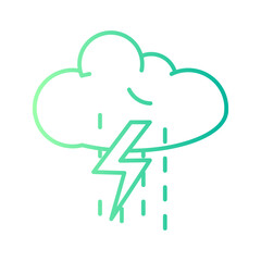 rain gradient icon