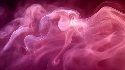 Fototapeta premium Abstract Pink and Purple Smoke Swirls Background
