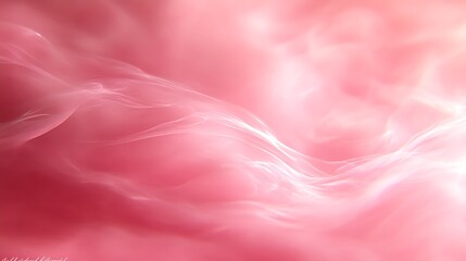Abstract Pink Swirls Soft Light Background