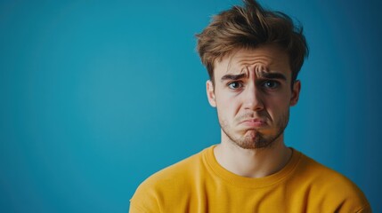 Disappointed Young Man