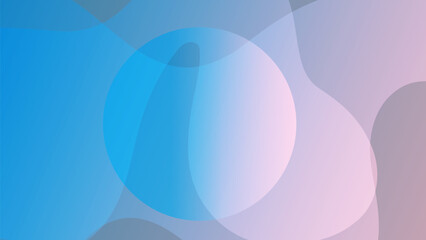 Abstract shapes concept design background. Geometric shapes and pattern. Abstract gradient color background. Vector illustration