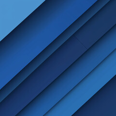 Fototapeta premium Minimalist Blue Gradient Background with Blank Center, Dark Blue Tones, No Shadows or Elements, High Resolution, High Detail, Perfect for Copy Space and Clean Design Projects